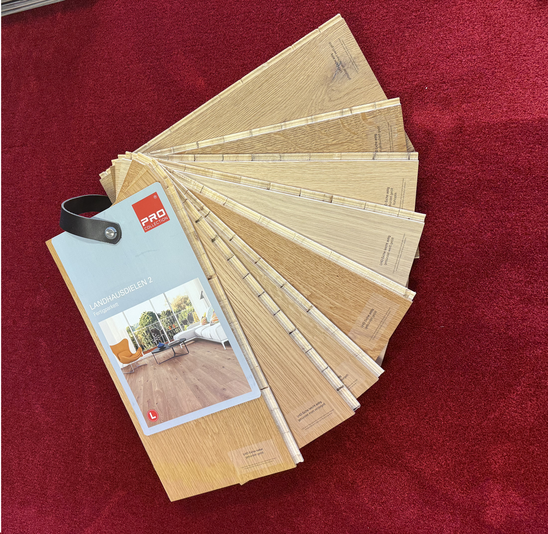 Parkettboden in Eiche im Wohnzimmer